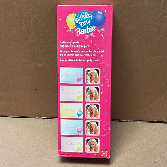 Vintage Mattel 1997 Birthday Party Barbie #18351 Special Edition NIB NBO - Picture 6 of 7